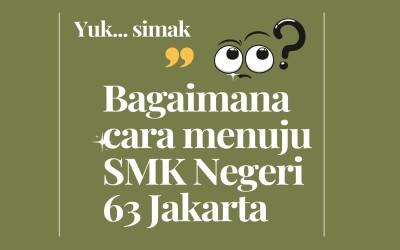 ALUR PERJALANAN MENUJU SMKN 63 JAKARTA